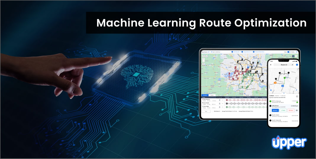 Machine learning route optimization
