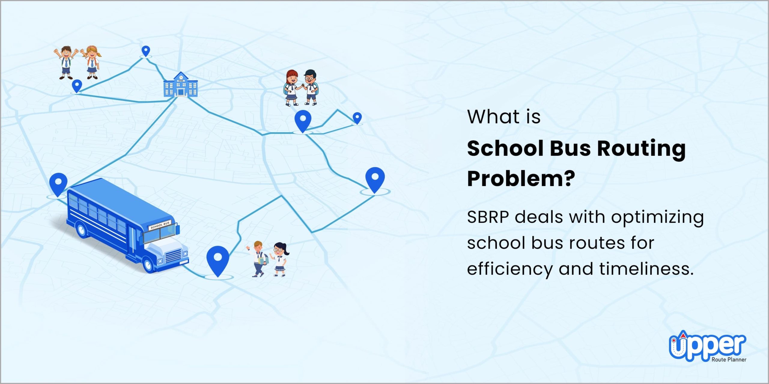 What is school bus routing problem