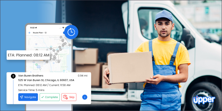 Accurate estimated time of arrival (ETA) to improve customer satisfaction