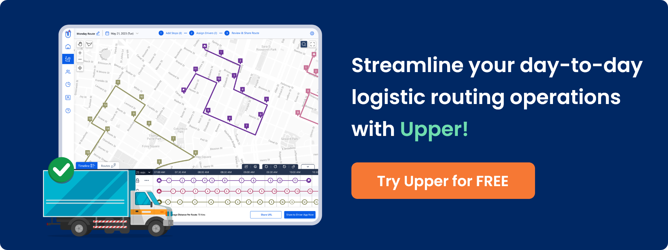 Logistics-routing-operations