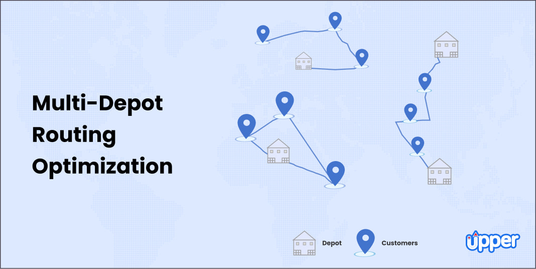 Multi depot routing optimization