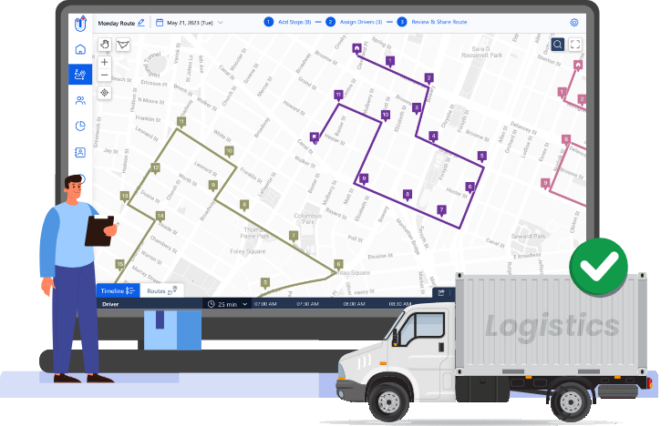 Top truck routing software