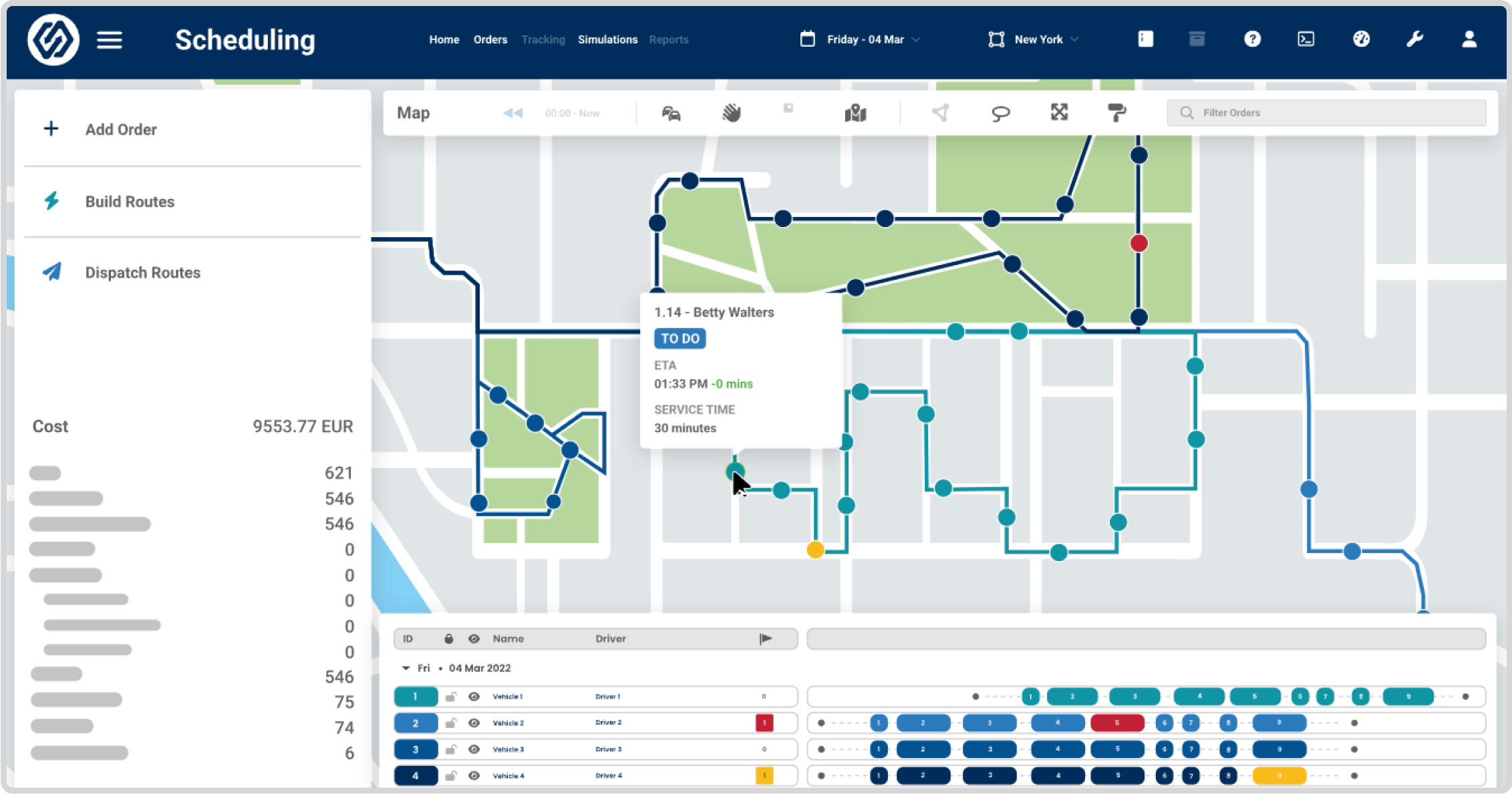 route planning