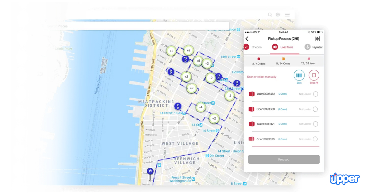 Auto assign route