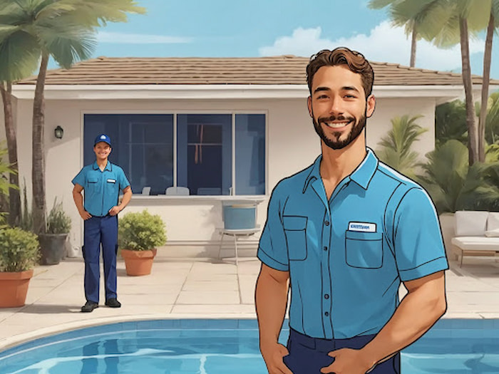 customer service plays into being a pool service technician