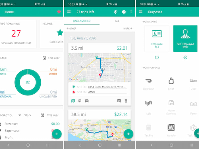Everlance gps apps
