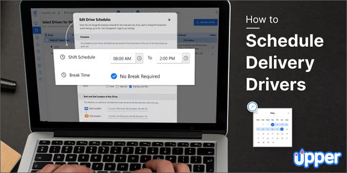 How to schedule delivery drivers