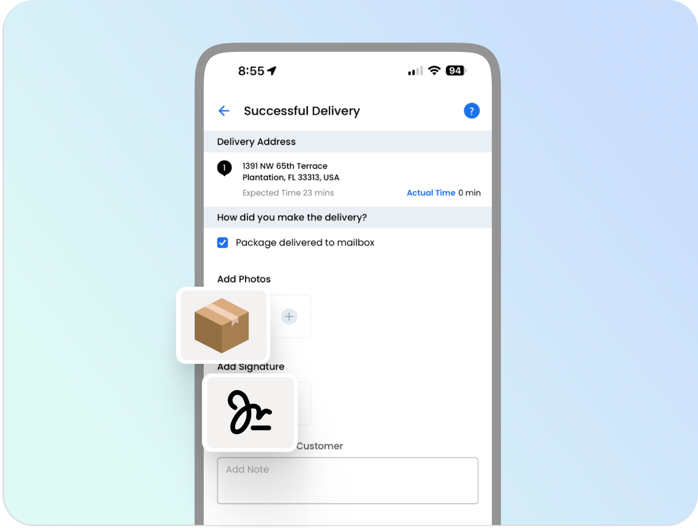 Seamless deliveries zero touch