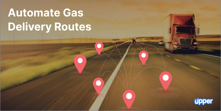 automate gas delivery route planning