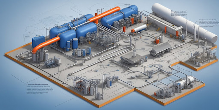 compressed gas routing software