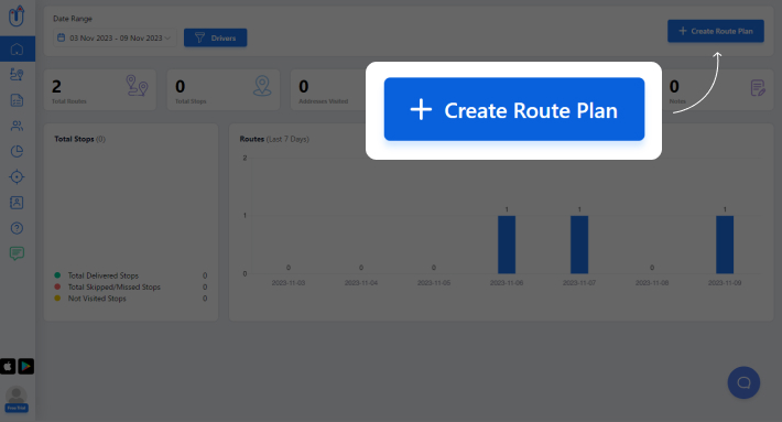 create route plan