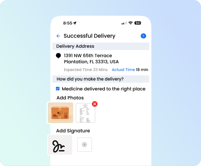 Automated customer notifications