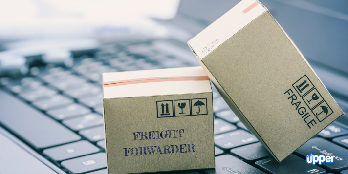 Freight forwarding - type of logistics services