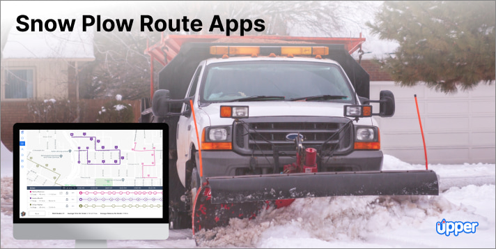 Snow plow route apps