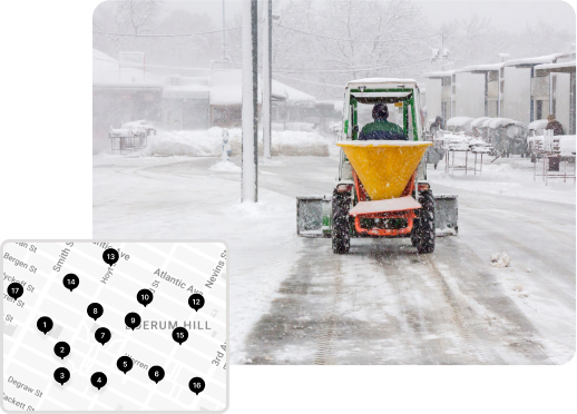 Snow removal route planner