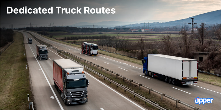 Dedicated truck routes