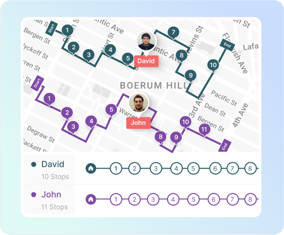 Logistics and Transportation Route Planning Software - Upper