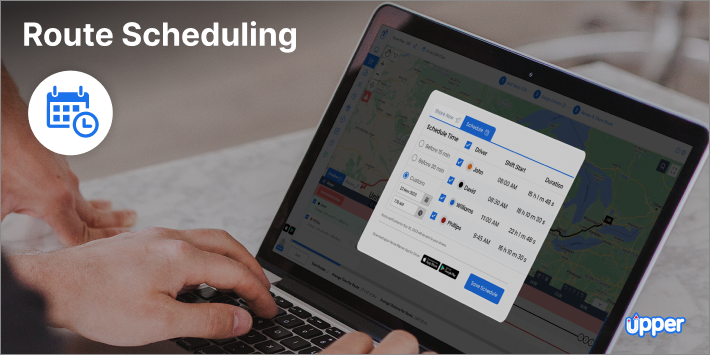 what is route scheduling