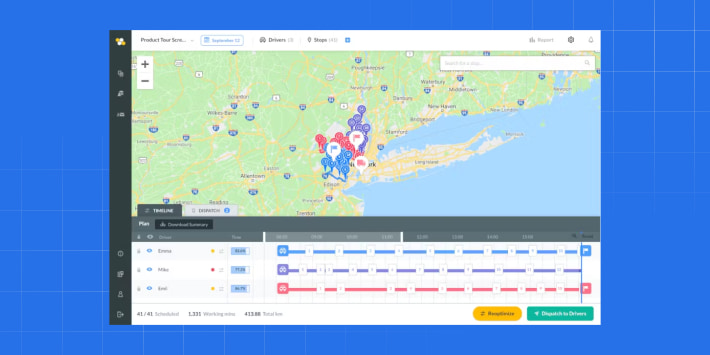 Routific - last mile delivery scheduling app