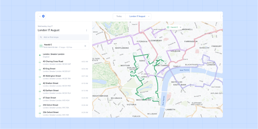 Circuit: Suitable for Small Businesses with Multiple Drivers