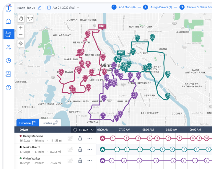 Route Planning, Scheduling, and Route Optimization Software