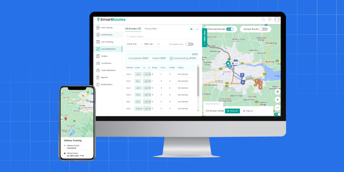 SmartRoutes - Best For Delivery Management Businesses