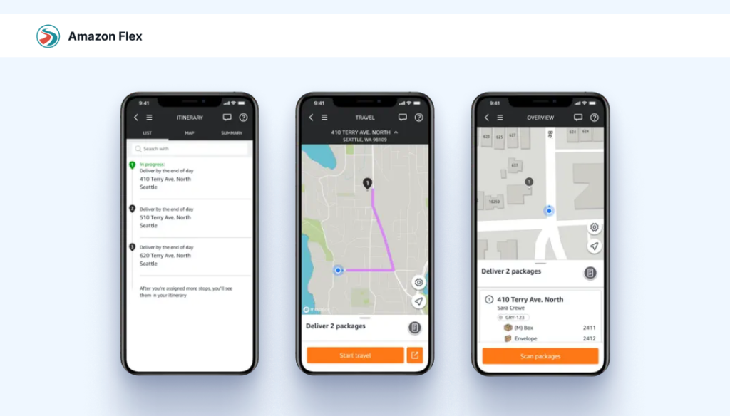 amazon flex app