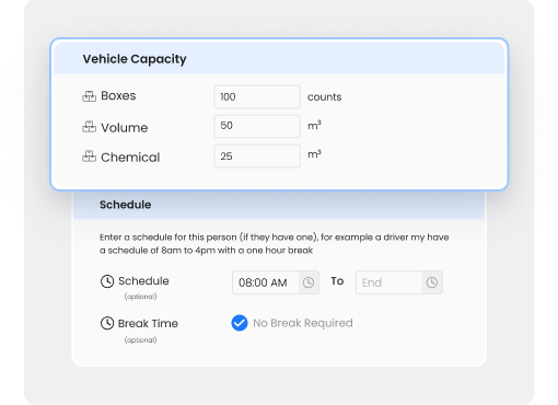 Vehicle capacity management