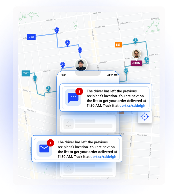 Automated Delivery Updates with Real-Time Tracking