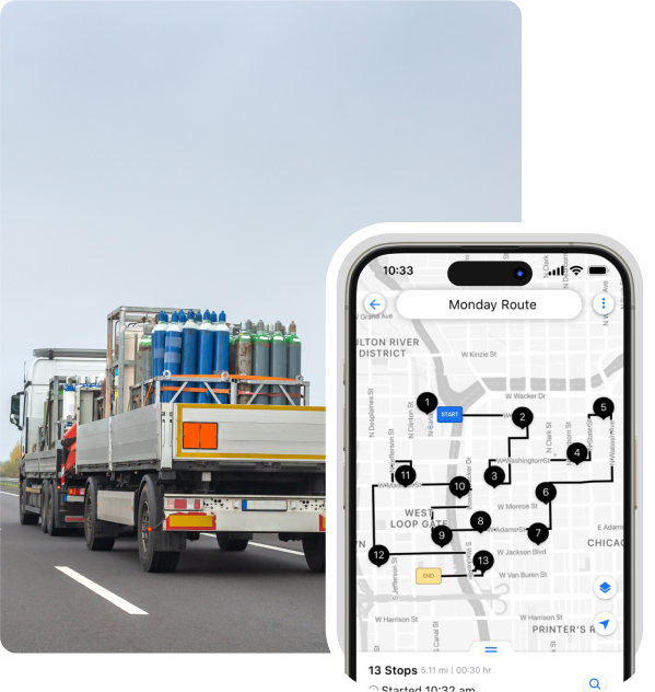 Gas Delivery Software for Safe & Compliant Routing