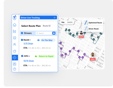 Real-time GPS tracking