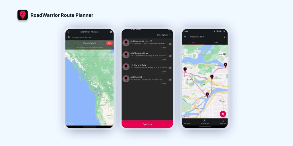 roadwarrior-delivery-route-planner-app