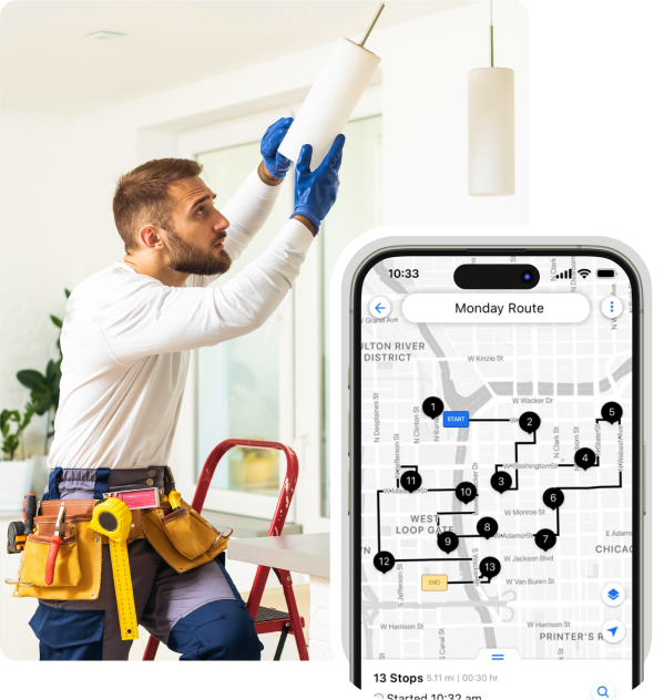 Route Scheduling Software for Installation and Maintenance Business