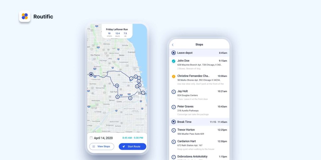 Small to medium-sized local delivery businesses