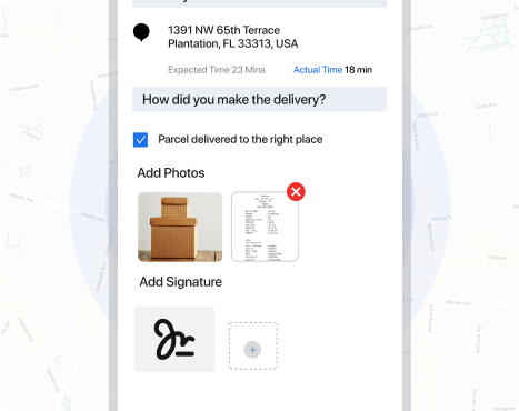 Digital proof of delivery