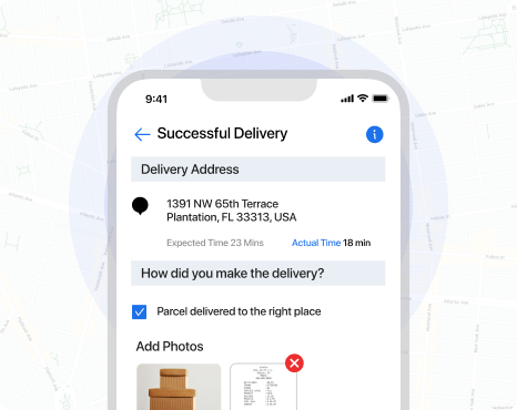 Proof of delivery