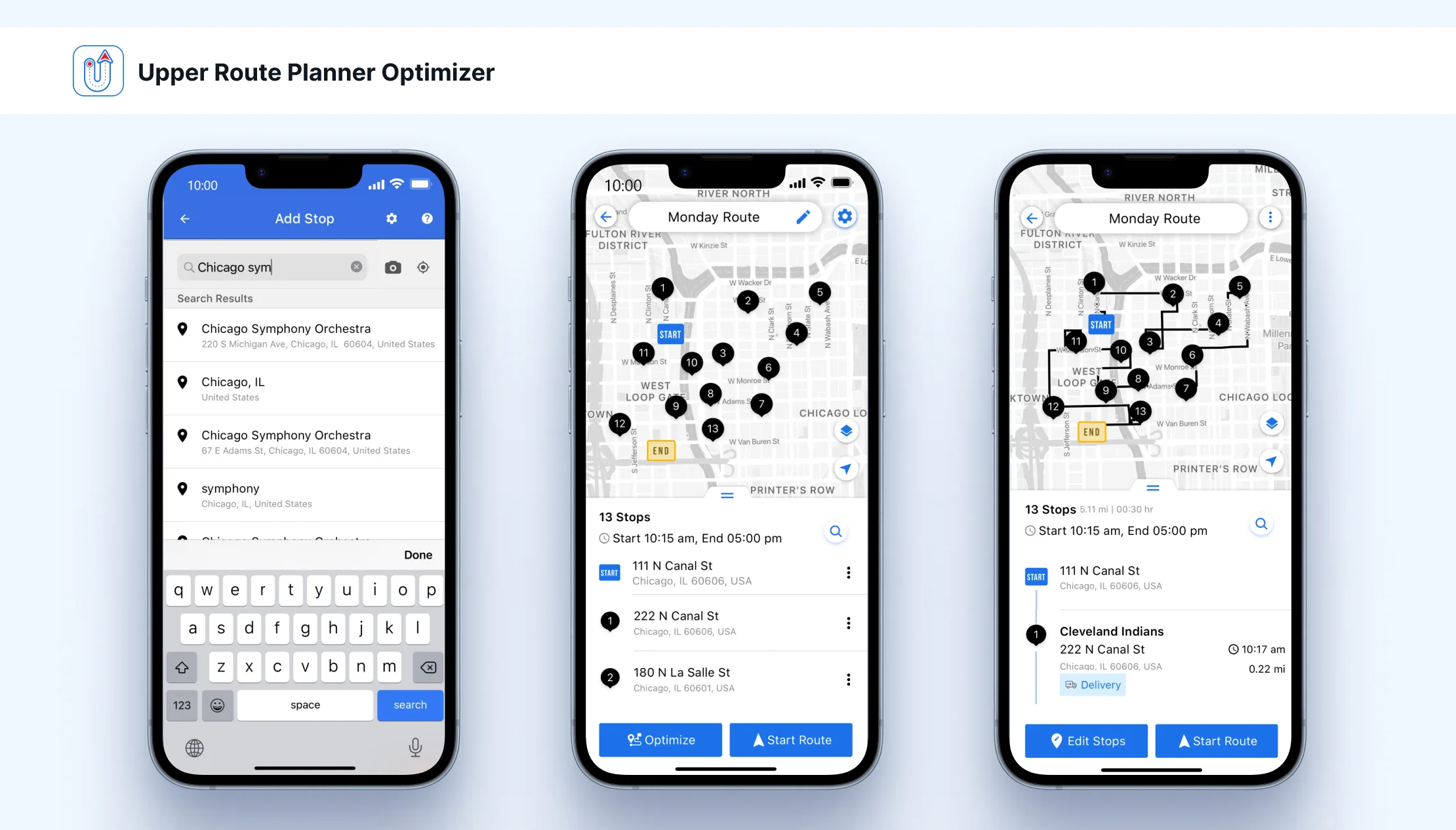 upper route planner app