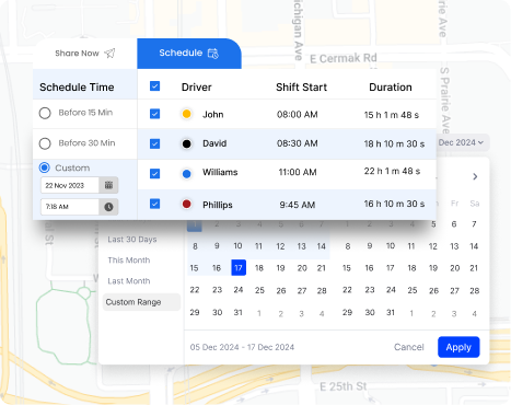 Flexible Scheduling