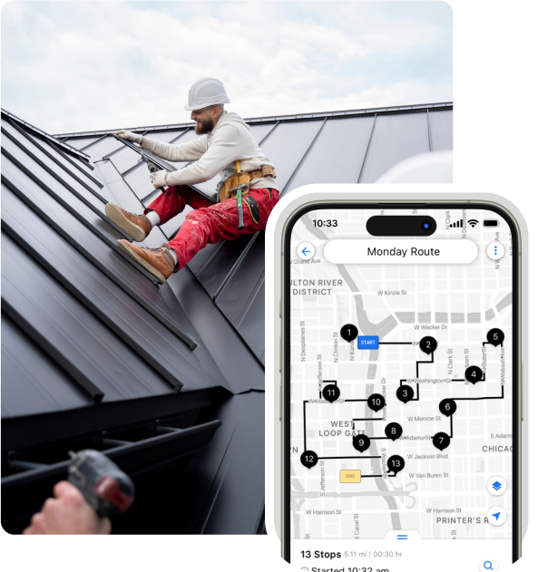 All-in-One Roofing Software To Plan Routes Considering Weather Conditions