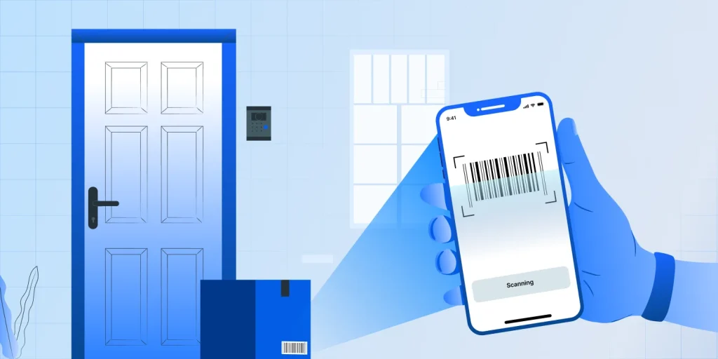 Delivery Barcode Scanner App to Manage Deliveries