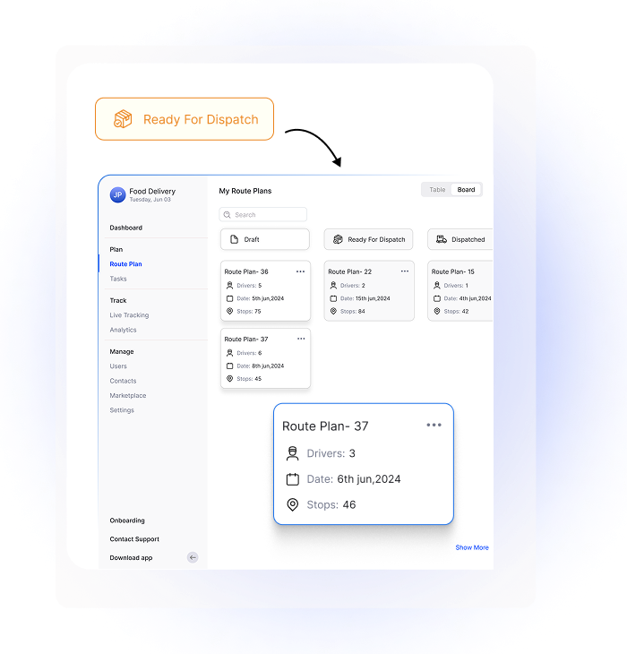 Automated Retail Delivery Customer Notifications