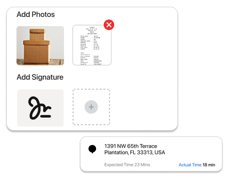 Digital retail delivery documentation