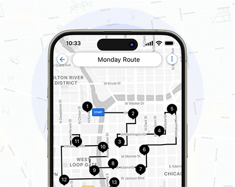 Mobile app for painting contractors