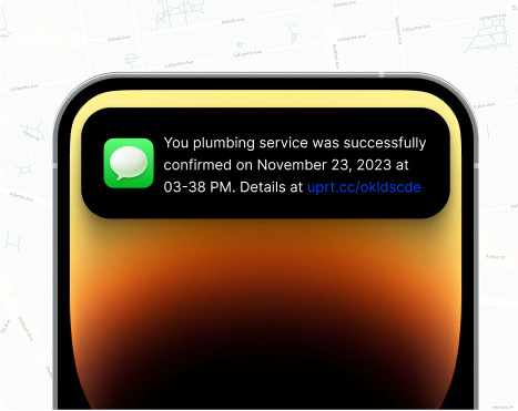 Service status notifications