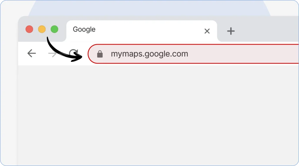 1. Open your preferred web browser and go to Google My Maps: https://www.google.com/mymaps.