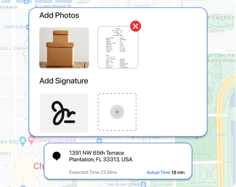 Photo Capture & Proof of Service