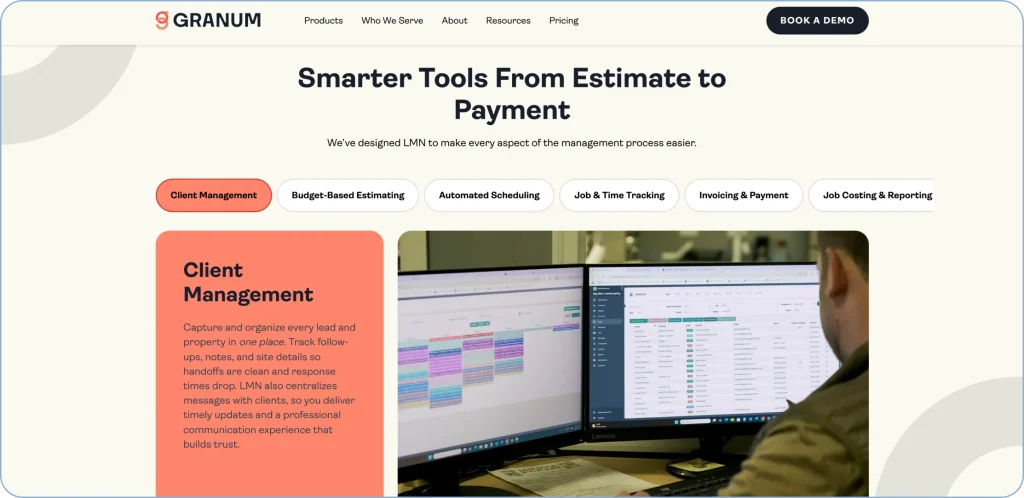 LMN winter service software for efficient snow removal planning and crew coordination.