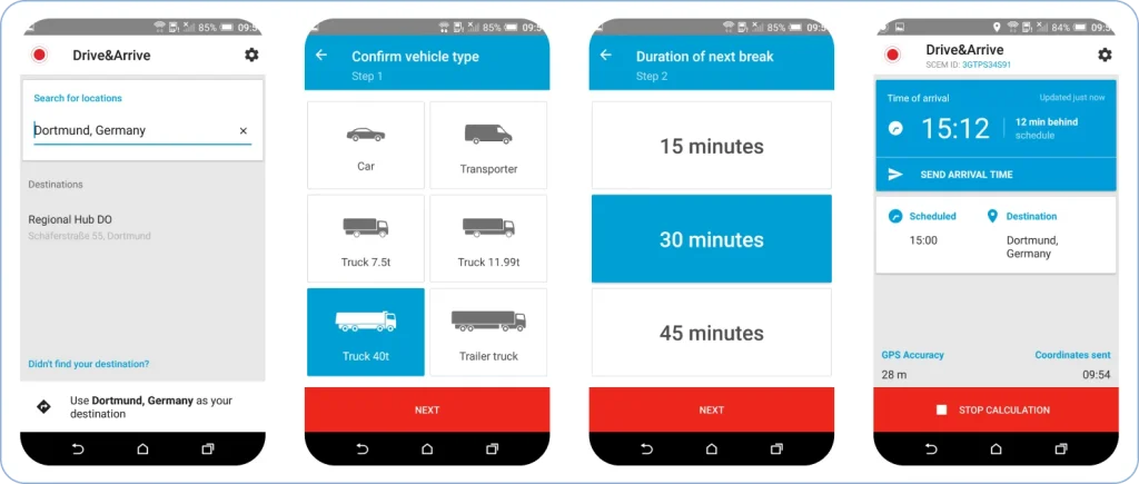 PTV Navigator vs Google Maps for trucking navigation