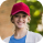 Portrait of Rachel M., a florist, sharing her testimonial about finishing delivery routes earlier using the Upper Route Planner app