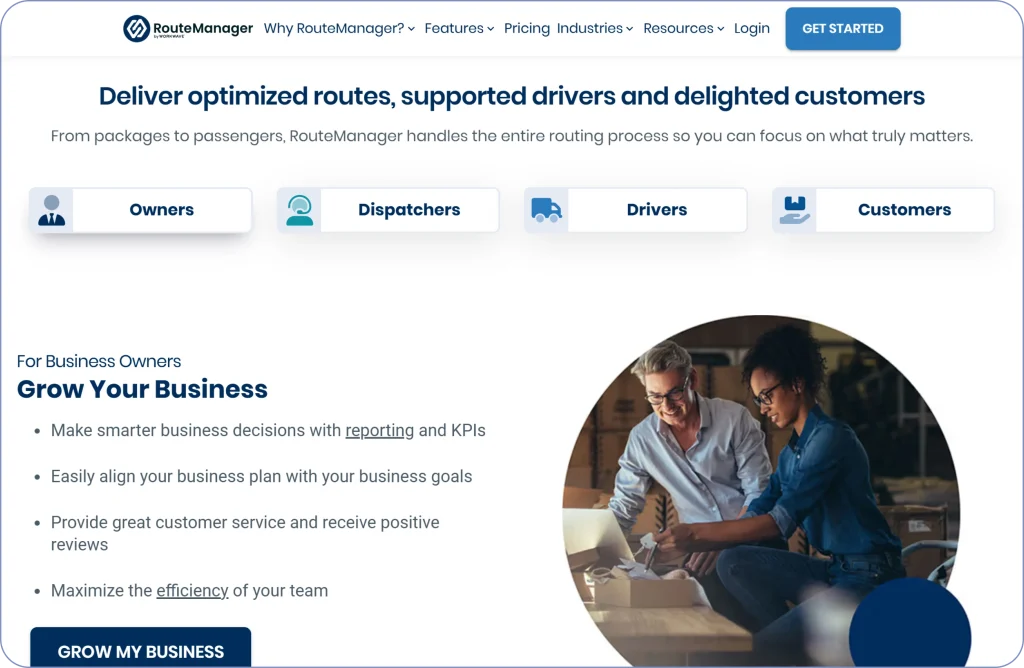 Loginext mile alternatives comparison featuring WorkWave as a route planning and field service management solution”